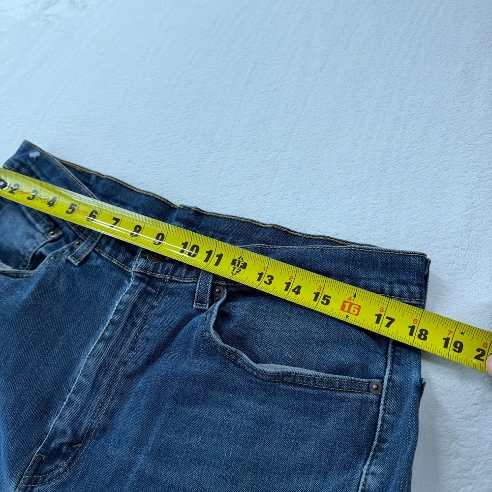 Levi's 514 Straight Fit Jeans Mens W36 L30 Blue Good Condition Denim 00514-0402
